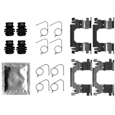 Kit accessori, pastiglie freno HELLA 8DZ 355 206-301