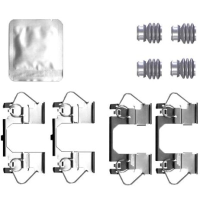 Kit accessori, pastiglie freno HELLA 8DZ 355 207-351