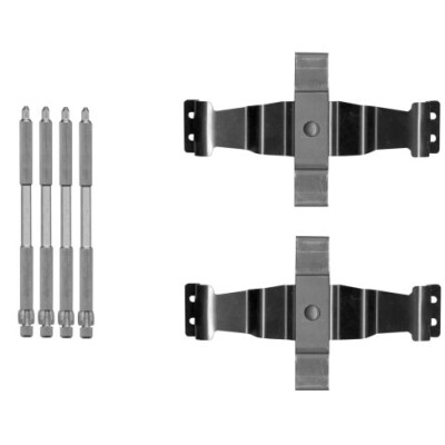 Kit accessori, pastiglie freno HELLA 8DZ 355 206-261