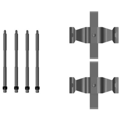 Kit accessori, pastiglie freno HELLA 8DZ 355 206-811