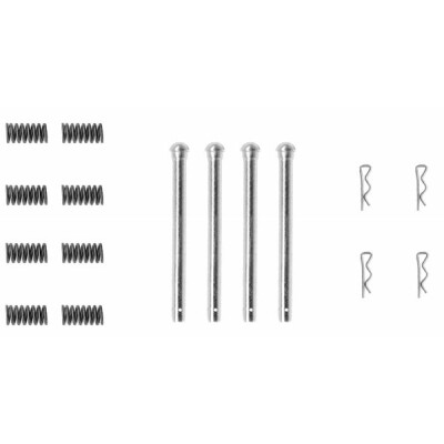Kit accessori, pastiglie freno HELLA 8DZ 355 206-731