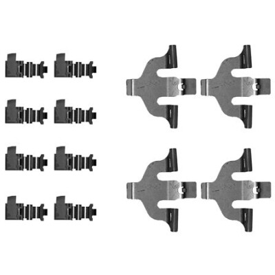 Kit accessori, pastiglie freno HELLA 8DZ 355 206-251