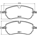 Kit pastiglie freno HELLA 8DB 355 044-251