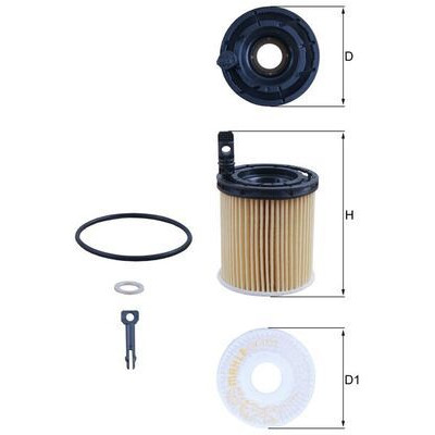 Filtro olio NAGARES OX 1121D