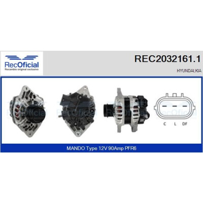 Alternatore RECOFICIAL REC2032161.1