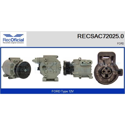 Compressore, aria condizionata RECOFICIAL RECSAC72025.0