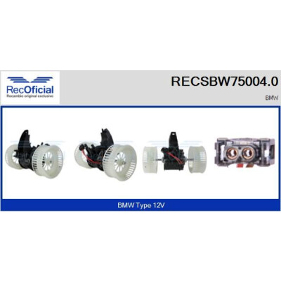 Ventilatore da cabina UFFICIALE RECSBW75004.0