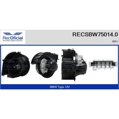 Ventilatore da cabina UFFICIALE RECSBW75014.0