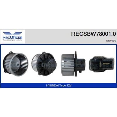 Ventilatore da cabina UFFICIALE RECSBW78001.0