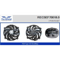 Motore elettrico, ventola del radiatore RECOFICIAL RECSEF70018.0