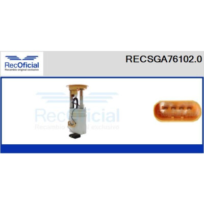 Unità di alimentazione del carburante RECSGA76102.0