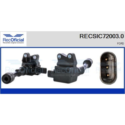 Bobina di accensione RECOFICIAL RECSIC72003.0