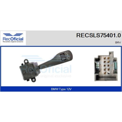 Interruttore piantone sterzo RECOFICIAL RECSLS75401.0