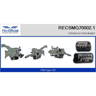Modulo EGR RECOFFICIAL RECSMG70002.1