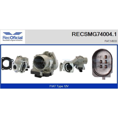 Modulo EGR RECOFFICIAL RECSMG74004.1