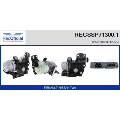 Pompa idraulica, sterzo RECOFICIAL RECSSP71300.1