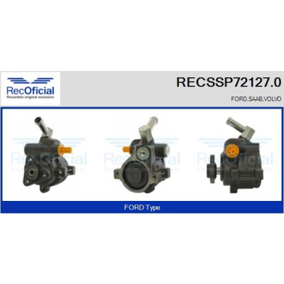 Pompa idraulica, sterzo RECOFICIAL RECSSP72127.0