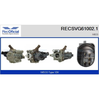 Valvola EGR RECSVG61002.1