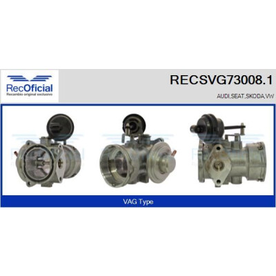 Valvola EGR RECSVG73008.1