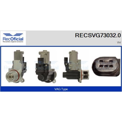 Valvola EGR RECOFFICIAL RECSVG73032.0
