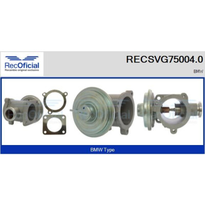 Valvola EGR RECOFFICIAL RECSVG75004.0