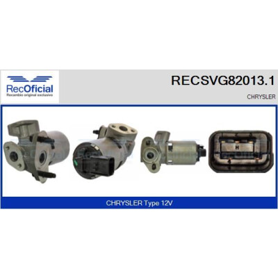 Valvola EGR RECSVG82013.1