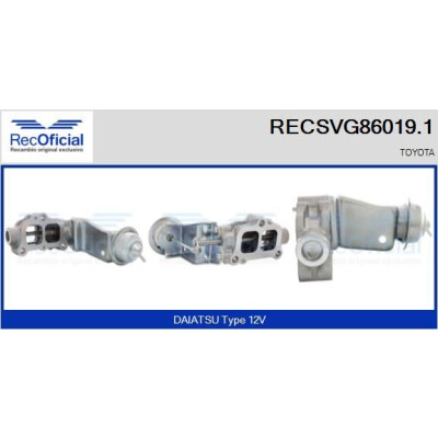 Valvola EGR RECOFFICIAL RECSVG86019.1