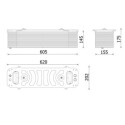 Raffreddatore d'aria aspirata NAGARES CI 699 000P