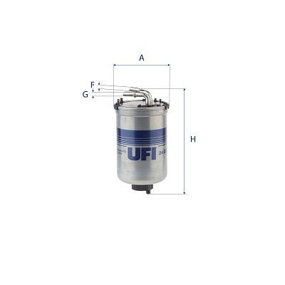 Filtro carburante UFI 24.022.00