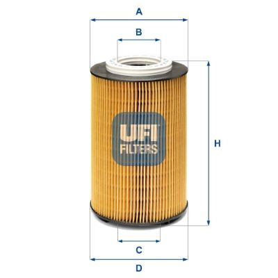 Filtro olio UFI 25.235.00