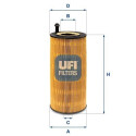 Filtro olio UFI 25.237.00