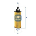 Filtro olio UFI 25.251.00