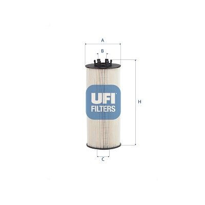 Filtro olio UFI 25.282.00