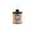 Filtro olio UFI 25.284.00