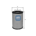 Filtro aria UFI 27.539.00