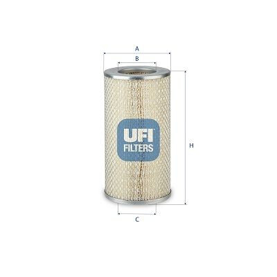Filtro aria UFI 27.C63.00