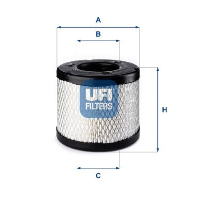Filtro aria UFI 27.E50.00