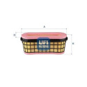 Filtro aria UFI 27.H50.00