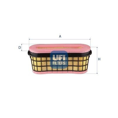 Filtro aria UFI 27.H50.00