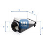 Filtro aria UFI 30.B87.00