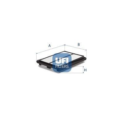 Filtro aria UFI 30.D11.00