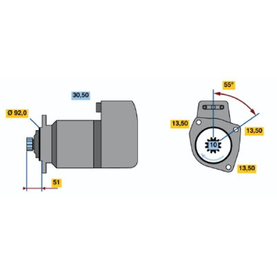Motorino d'avviamento