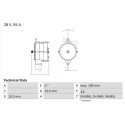 Alternatore BOSCH 0 986 032 720