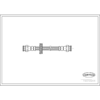 Flessibile del freno CORTECO 19019944