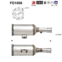 Filtro antiparticolato / particellare, Impianto gas scarico