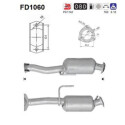 Filtro antiparticolato / particellare, Impianto gas scarico