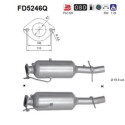 Filtro antiparticolato / particellare, Impianto gas scarico