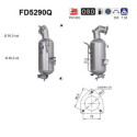 Filtro antiparticolato / particellare, Impianto gas scarico