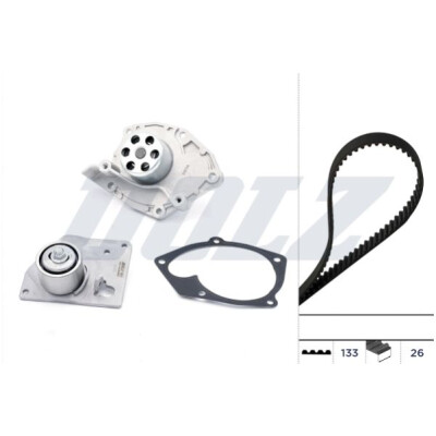 Kit pompa acqua + cinghia di distribuzione DOLZ KD027