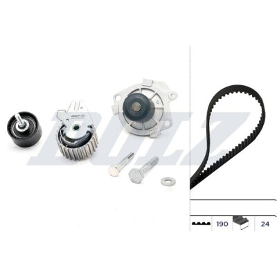 Kit pompa acqua + cinghia di distribuzione DOLZ KD032